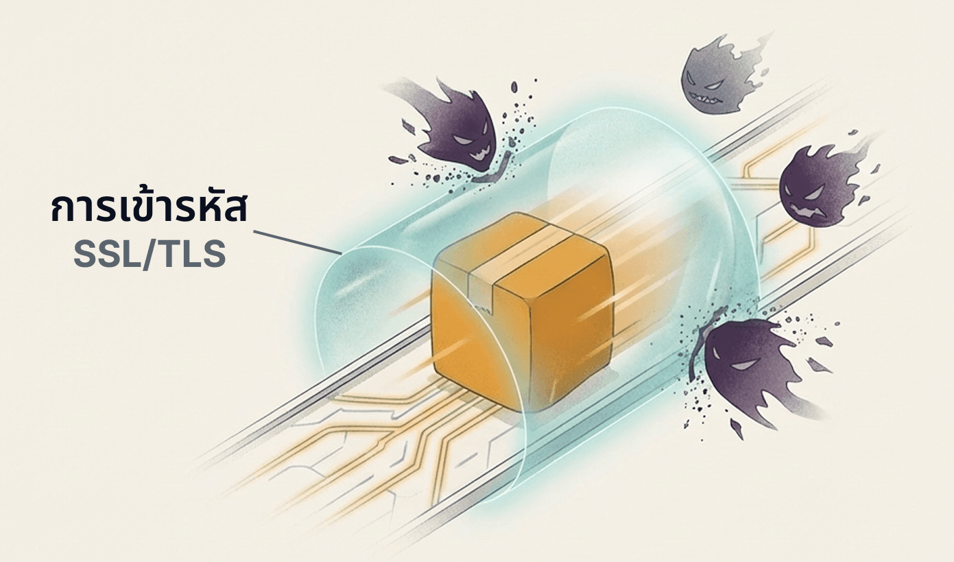 ความปลอดภัยของข้อมูล ssl-tls