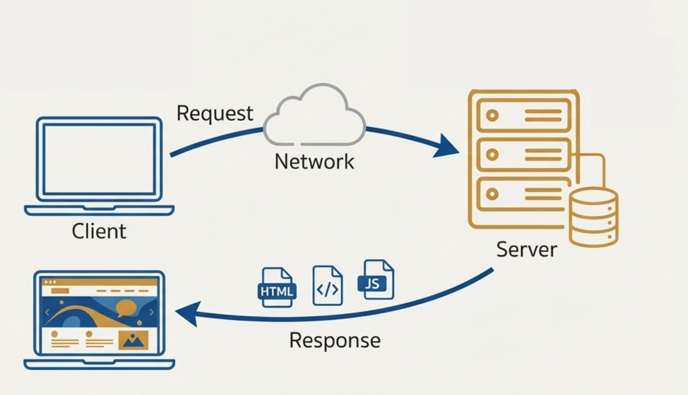 สรุปการทำงาน client - server